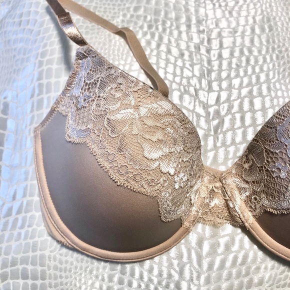 New Maidenform Nude Lace Push Up Bra 36B - Picture 4 of 7